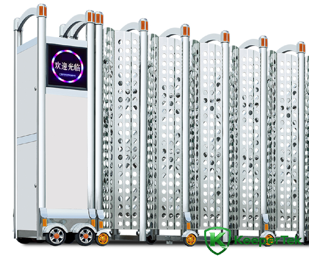 Elektromos behúzható ajtórács KT-QG06